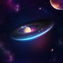 Galaxy Background Wallpaper - galaxy with moon background  