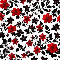 Flower Background Wallpaper - black and red flower background  