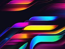 Rainbow Neon Light Wallpaper  