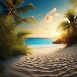 Beach Background Wallpaper - shore background  