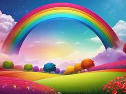 Best Rainbow Background  