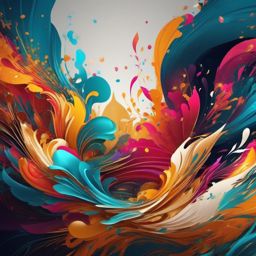 Free Background - Creative Freedom and Imagination  intricate patterns, splash art, wallpaper art