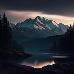 Mountain Background Wallpaper - mountain wallpaper dark  