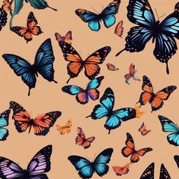 Butterfly Background Wallpaper - butterfly wallpaper aesthetic  