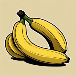 banana clipart - a ripe, yellow banana. 