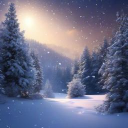 Snow Background Wallpaper - animated snow falling desktop background  