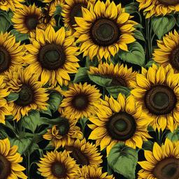 Sunflower Background Wallpaper - beautiful sunflower background  