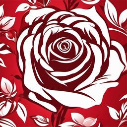 Red Background Wallpaper - white background red rose  