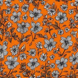 Orange Background Wallpaper - wallpaper flower orange  