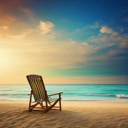 Beach Background Wallpaper - beach background with chair  