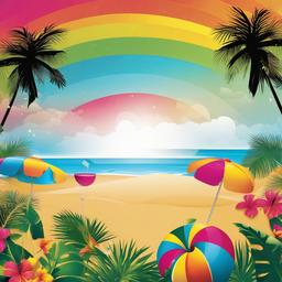 Party Background Wallpaper - beach party background  