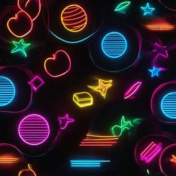 Neon Background Wallpaper - neon beach wallpaper  