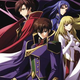 code geass - leads a rebellion against oppressive forces in a dystopian future. 