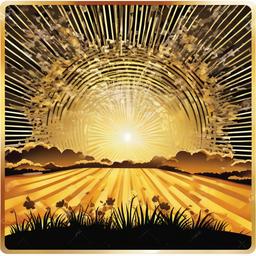 SUNRAY

  , vector illustration, clipart