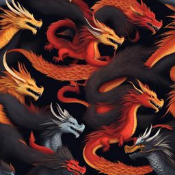 dragons with fur 