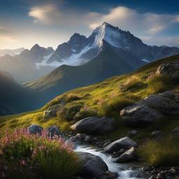 Mountain Background Wallpaper - mountain stone background  