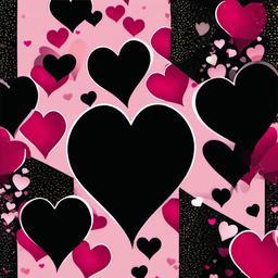 Heart Background Wallpaper - heart with black background wallpaper  