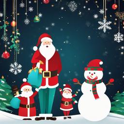 Christmas Background Wallpaper - christmas family background  