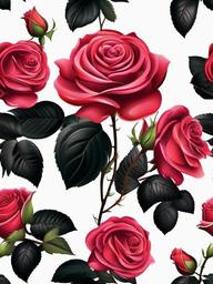 Flower Background Wallpaper - rose on a black background  