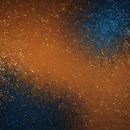 Glitter background - orange and blue glitter background  