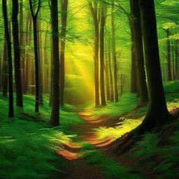 Forest Background Wallpaper - bright forest wallpaper  