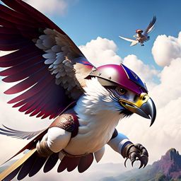 aarakocra ranger, soaring through the skies and striking foes with precision. 