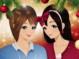 Best Friend Christmas Wallpaper  