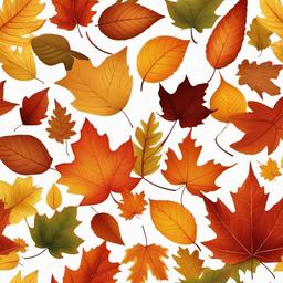 Fall Background Wallpaper - autumn leaves white background  