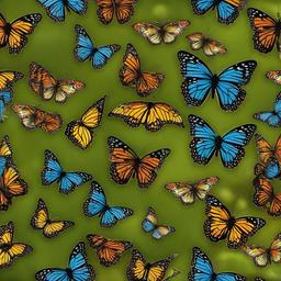 Butterfly Background Wallpaper - butterfly plain background  