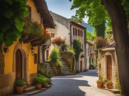 quaint villages in architectural harmony 