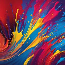 Splash Background - colourful paint splash background  