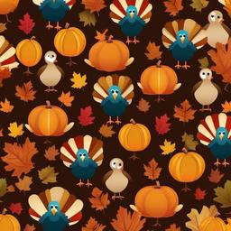 Thanksgiving Background Wallpaper - cute turkey background  