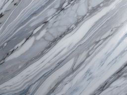 Marble with a cool gray surface and delicate blue veining top view, product photoshoot realistic background, hyper detail, high resolution