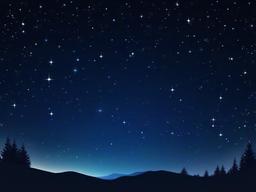 Night Starry Sky Wallpaper  ,desktop background wallpaper