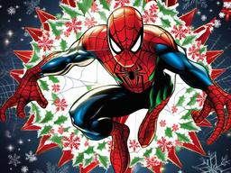 Christmas Spider Man Wallpaper  