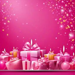 Birthday Background Wallpaper - pink background for birthday  