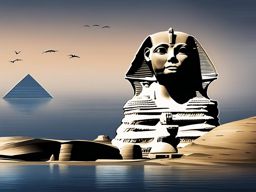 the submerged sphinx: egypt's icon reimagined beneath the waves 