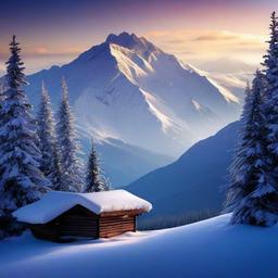 Mountain Background Wallpaper - winter mountain wallpaper  