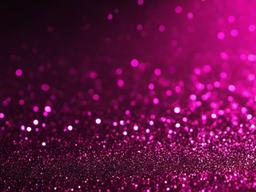 Hot Pink And Black Glitter Background  