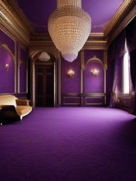 Regal Palace Ballroom Purple Wallpapers intricate details, patterns, wallpaper photo