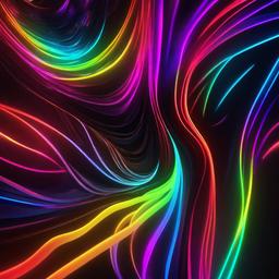 Neon Background Wallpaper - rainbow neon wallpaper  