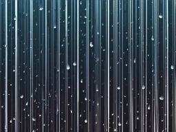 Rainy Window clipart - Raindrops on a window pane, ,vector color clipart,minimal