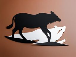 wildlife silhouettes - craft a tattoo with striking silhouettes of your favorite animals. 