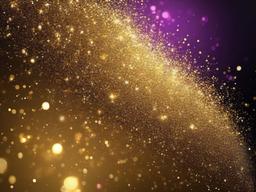 Shiny Gold Glitter Background  