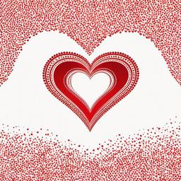 Heart Background Wallpaper - white background red heart  