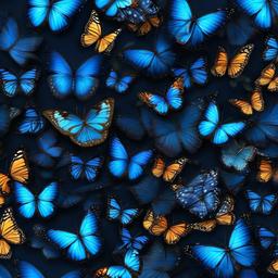 Butterfly Background Wallpaper - blue butterfly hd wallpaper  