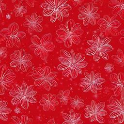 Red Background Wallpaper - flowers with red background  