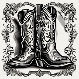 Cowboy Boot  clipart