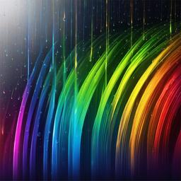 Rainbow Background Wallpaper - rainbow rain background  