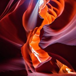 antelope canyon, usa - capture the ethereal light beams filtering through the narrow sandstone walls of antelope canyon. 